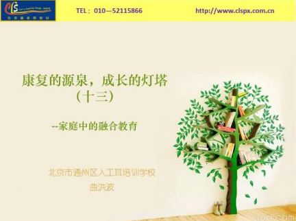 康复的源泉，成长的灯塔系列之家庭融合教育13