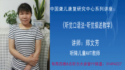 听觉口语法-听觉描述教学